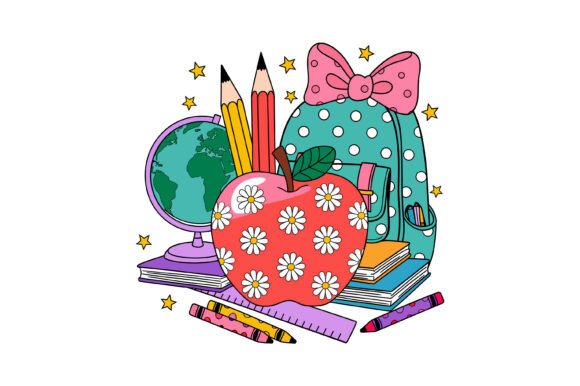 Back to School Apple Design: A Modern Approach to Educational Creativity