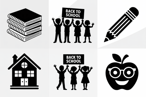 Back to School Clipart Bundle SVG: A Versatile Design for Creative Projects