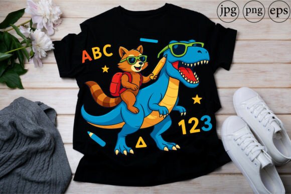 Back to School Dinosaur and Raccoon: A Fun and Adorable Way to Kick Off the New Year