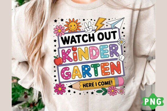 Back to School Pre-k PNG Design