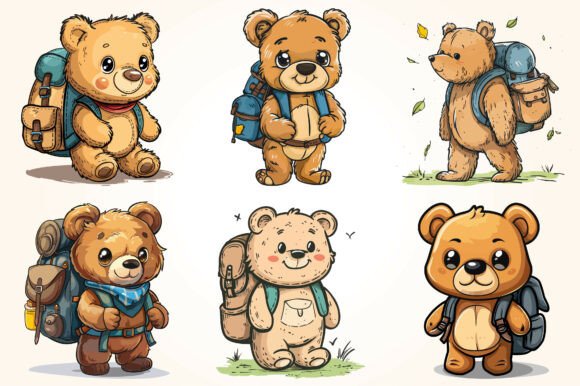 Bear 100 Days of School Back to School