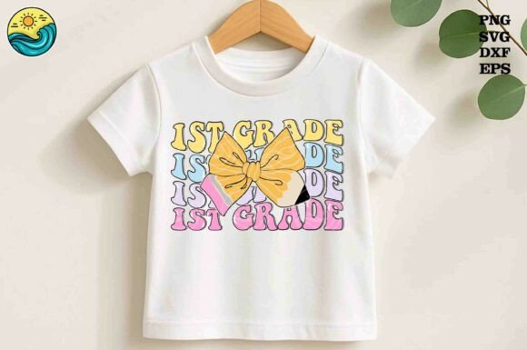 First Grade Pencil Bow SVG: A Back to School Essential for Creative Crafting