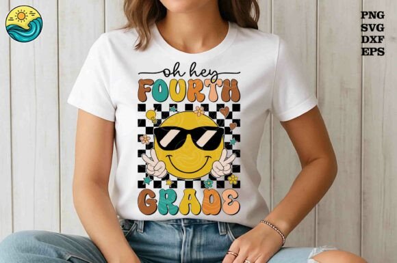 Oh Hey Fourth Grade SVG: A Back to School Design for Creative Expression